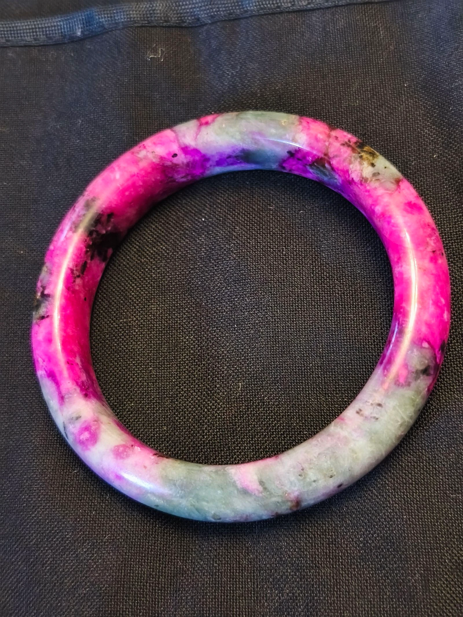 PULSEIRA DE JADE REINA VICTORIA TAMANHO MÉDIO CAñO – photo 4